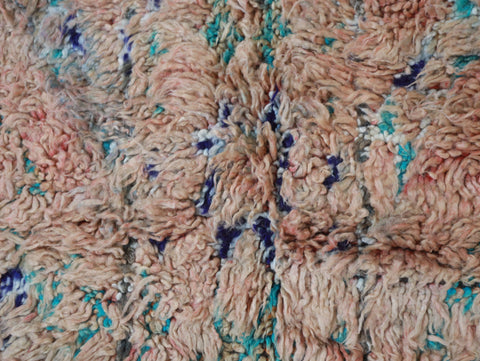 Ighodan Vintage Moroccan Rug  6'4" x10'5"