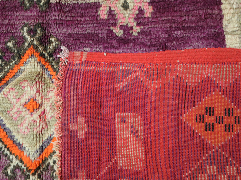 Hettu Vintage Moroccan Rug  7'3" x 12'1"