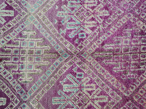 Afsahi Vintage Moroccan Rug  6'4" x 9'8"