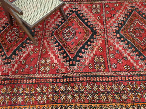 Tagwerramt Vintage Moroccan Rug 6'4" x 13'5"