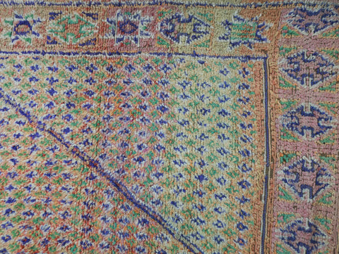 Idel Vintage Moroccan Rug  6'6" x11'3"