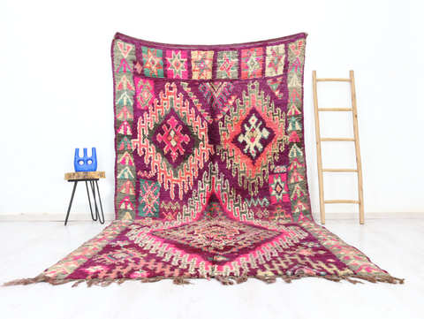 Melya Vintage Moroccan Rug 6'2" x 11'8"