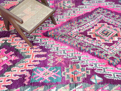 Melya Vintage Moroccan Rug 6'2" x 11'8"