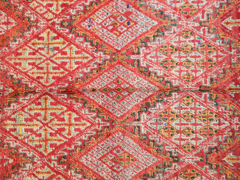 Deril Vintage Moroccan Rug  5'4" x 9'3"