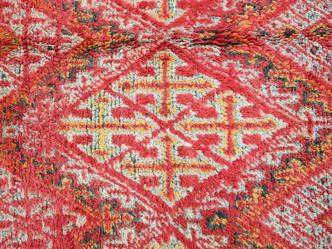 Deril Vintage Moroccan Rug  5'4" x 9'3"