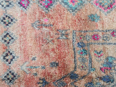 Taluft Vintage Moroccan Rug 5'1" x 7'7"