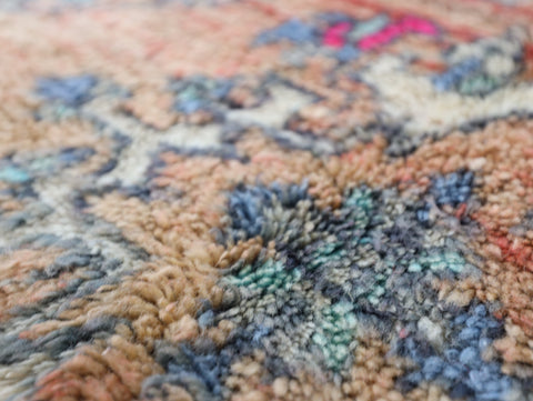 Taluft Vintage Moroccan Rug 5'1" x 7'7"