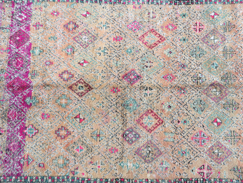 Issafen Vintage Moroccan Rug 6'4" x 10'3"