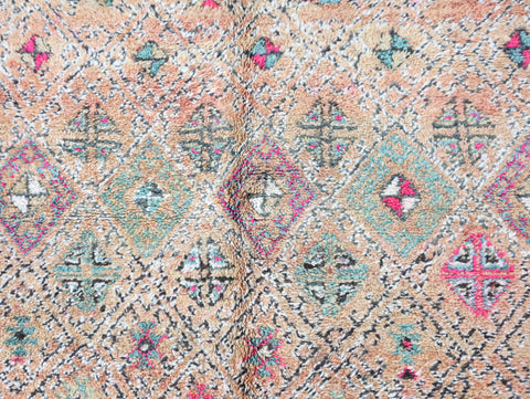 Issafen Vintage Moroccan Rug 6'4" x 10'3"