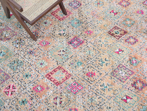 Issafen Vintage Moroccan Rug 6'4" x 10'3"