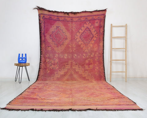 Adid Vintage Moroccan Rug  6'0" x 13'8"