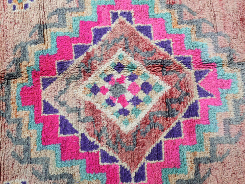 Awrigha Vintage Moroccan Rug 6'6" x 13'8"