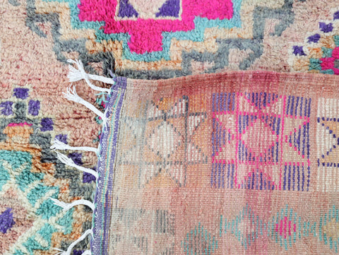 Awrigha Vintage Moroccan Rug 6'6" x 13'8"