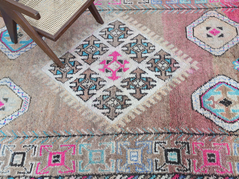 Tazrin Vintage Moroccan Rug 6'6" x 13'9"