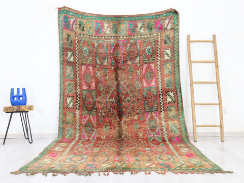 Amanar Vintage Moroccan Rug 5'8" x 9'7"