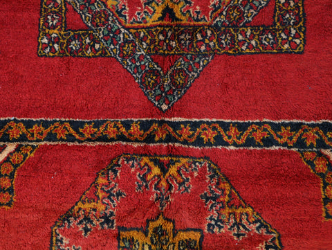Anzarit Vintage Moroccan Rug 7'1" x 13'2"