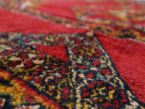 Anzarit Vintage Moroccan Rug 7'1" x 13'2"