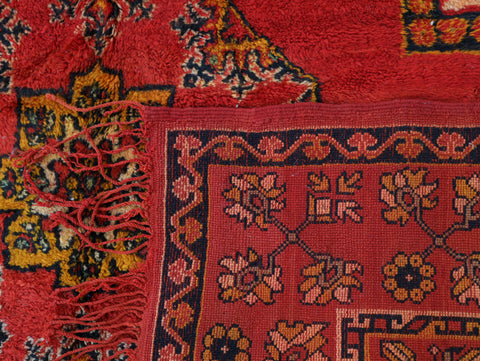 Anzarit Vintage Moroccan Rug 7'1" x 13'2"