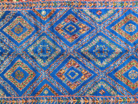 Bassou Vintage Moroccan Rug  6'2" x 12'7"