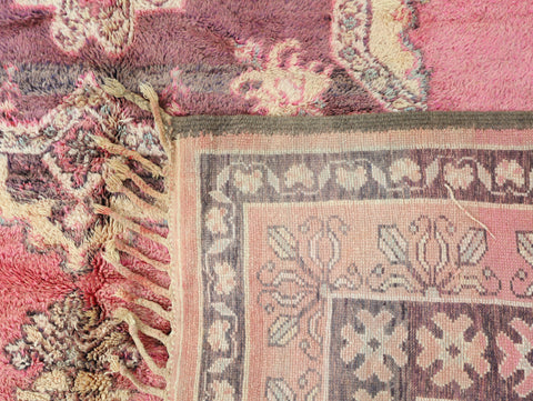Aghraw Vintage Moroccan Rug 7'9" x 13'5"