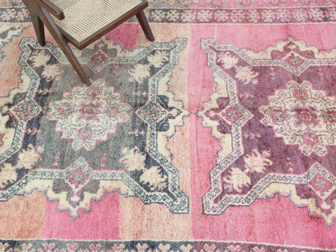 Aghraw Vintage Moroccan Rug 7'9" x 13'5"