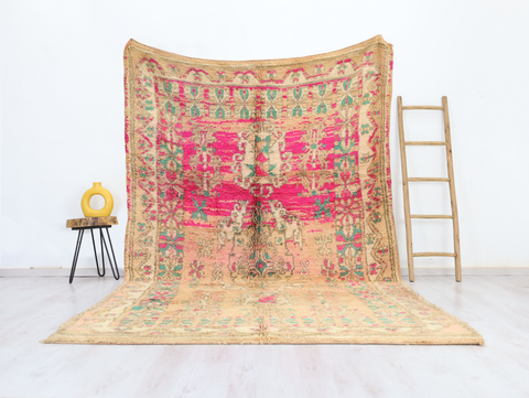 Arrawen Vintage Moroccan Rug 6'7" x 11'5"