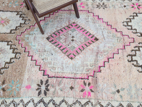 Azenzar Vintage Moroccan Rug 6'1" x 14'1"