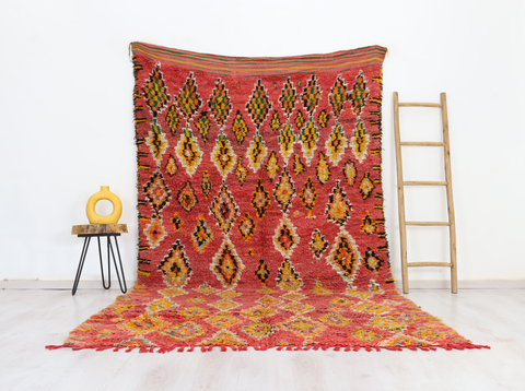 Taselkit Vintage Moroccan Rug 6'1" x 10'7"