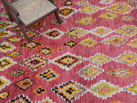 Taselkit Vintage Moroccan Rug 6'1" x 10'7"