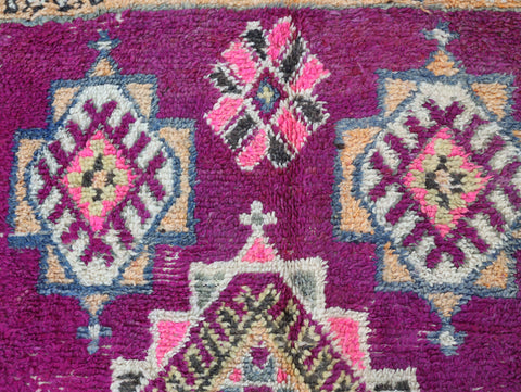Tifulkin Vintage Moroccan Rug 6'6" x 13'4"