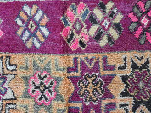 Tifulkin Vintage Moroccan Rug 6'6" x 13'4"