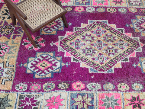 Tifulkin Vintage Moroccan Rug 6'6" x 13'4"
