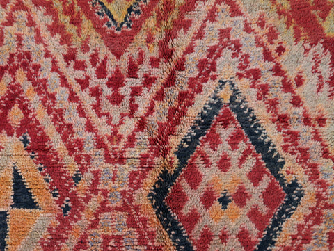 Tiziriwen Vintage Moroccan Rug 6'9" x 12'5"