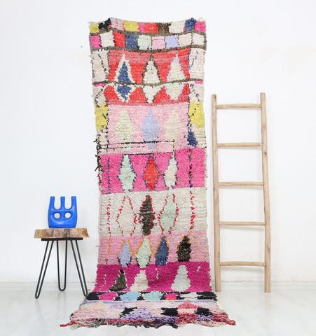 Dadduh Moroccan Rug 9'8" x 2'7"