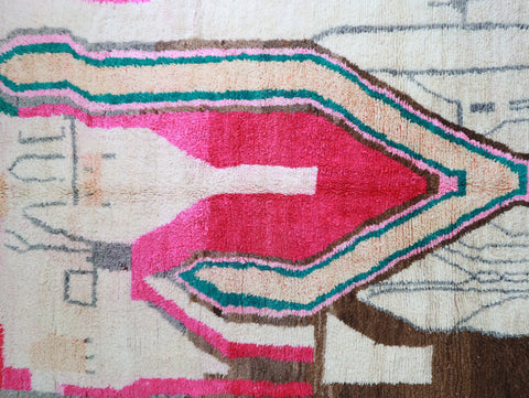 Tazallit  Moroccan Rug 6'6" x 9'8"