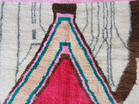 Tazallit  Moroccan Rug 6'6" x 9'8"