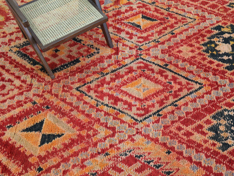 Tiziriwen Vintage Moroccan Rug 6'9" x 12'5"