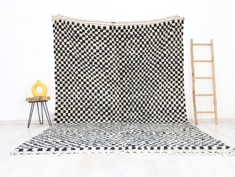 Aksil Moroccan Checkered Rug 8'5" x 12'0"