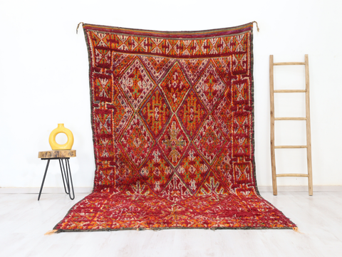 Aylimas Vintage Moroccan Rug 5'7" x 9'6"