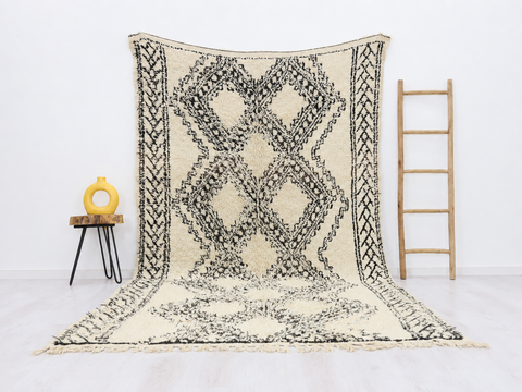 Tafukt Vintage Moroccan Rug 6'1" x 10'8"