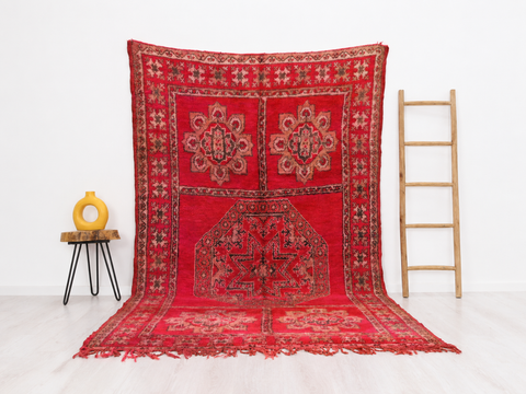 Amur Vintage Moroccan Rug 5'8" x 9'9"