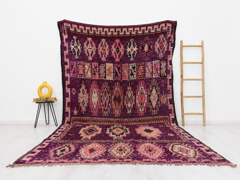 Tazuri Vintage Moroccan Rug 5'8" x 12'4"