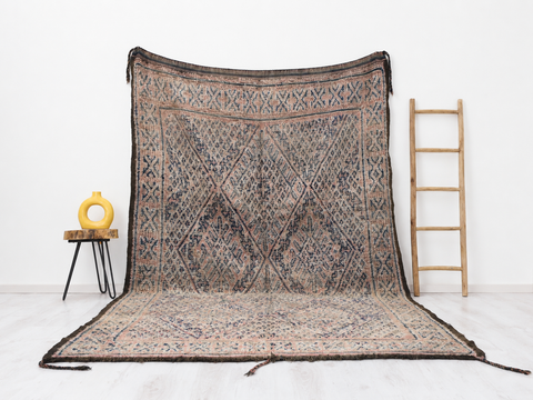 Itri Vintage Moroccan Rug 6'8" x 10'8"