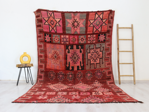 Dassi Vintage Moroccan Rug 6'1" x 10'7"