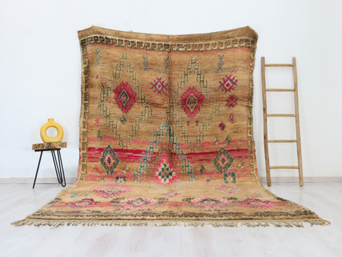 Ghanim Vintage Moroccan Rug 6'7" x 10'7"