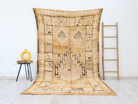 Izlan Vintage Moroccan Rug 5'2" x 10'2"