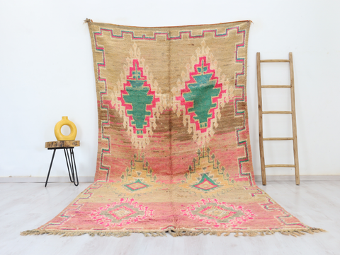Lilya Vintage Moroccan Rug 5'7" x 11'7"