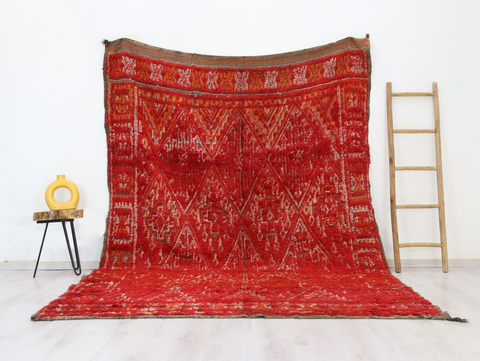 Tafoukt Vintage Moroccan Rug 7'2" x 9'8"
