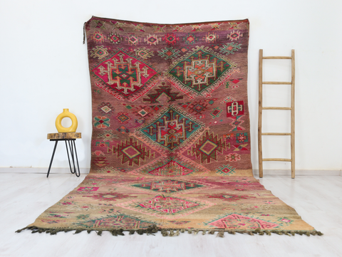 Takama Vintage Moroccan Rug 5'9" x 12'1"