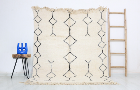 Tanirt Beni Ourain Rug 5'0" x 5'7"